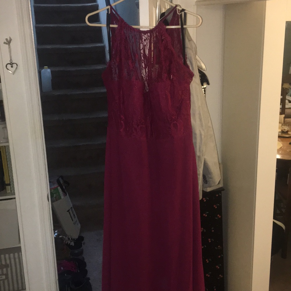 worn once, altered from a size 18 to 14-16